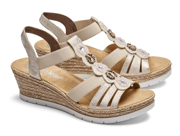 RIEKER 6763 Beige-Gold RIEKER