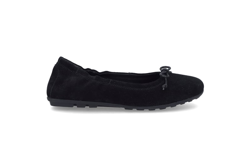 Ballerina sko i skinn BLACK Ballerina sko i skinn BLACK