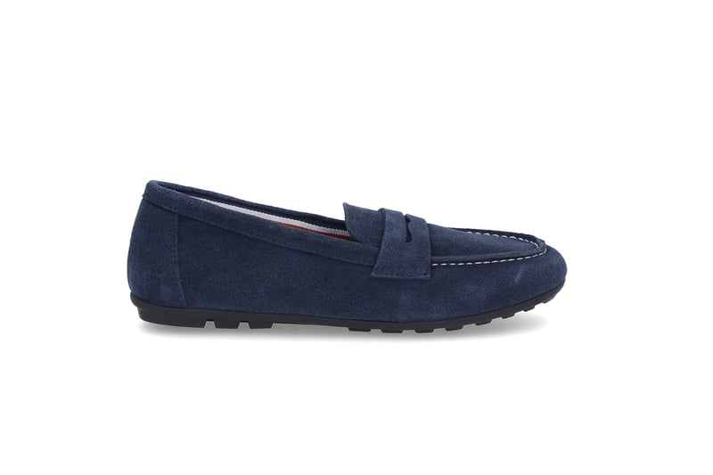 Mokasin i semsket skinn COMFY STEP Mokasin i semsket skinn COMFY STEP