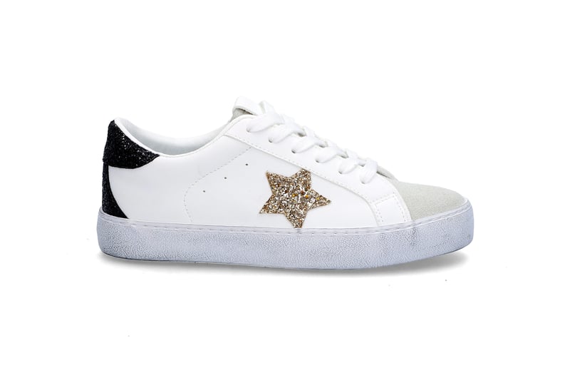 Sporty sneakers med glitter BLACK Sporty sneakers med glitter BLACK