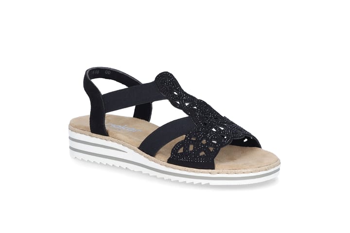 RIEKER 4116 Schwarz/Schwarz RIEKER