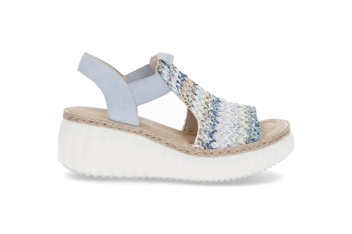 RIEKER 6798 Blau-Multi/Aqua RIEKER RIEKER 6798 Blau-Multi/Aqua RIEKER