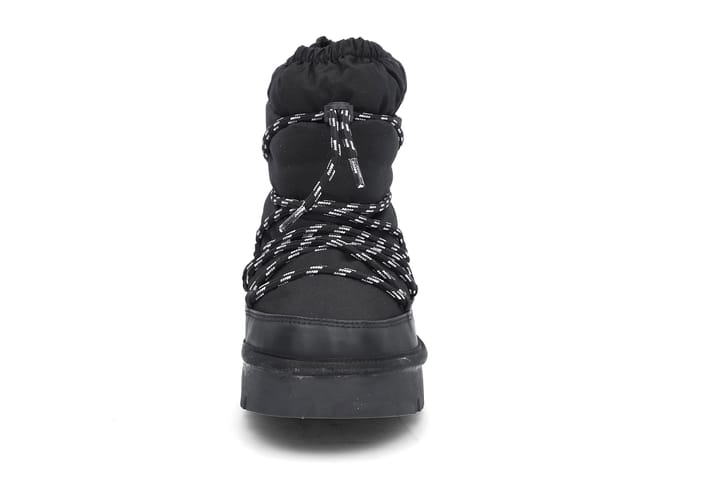 Varmfòrede snøreboots BLACK Varmfòrede snøreboots BLACK