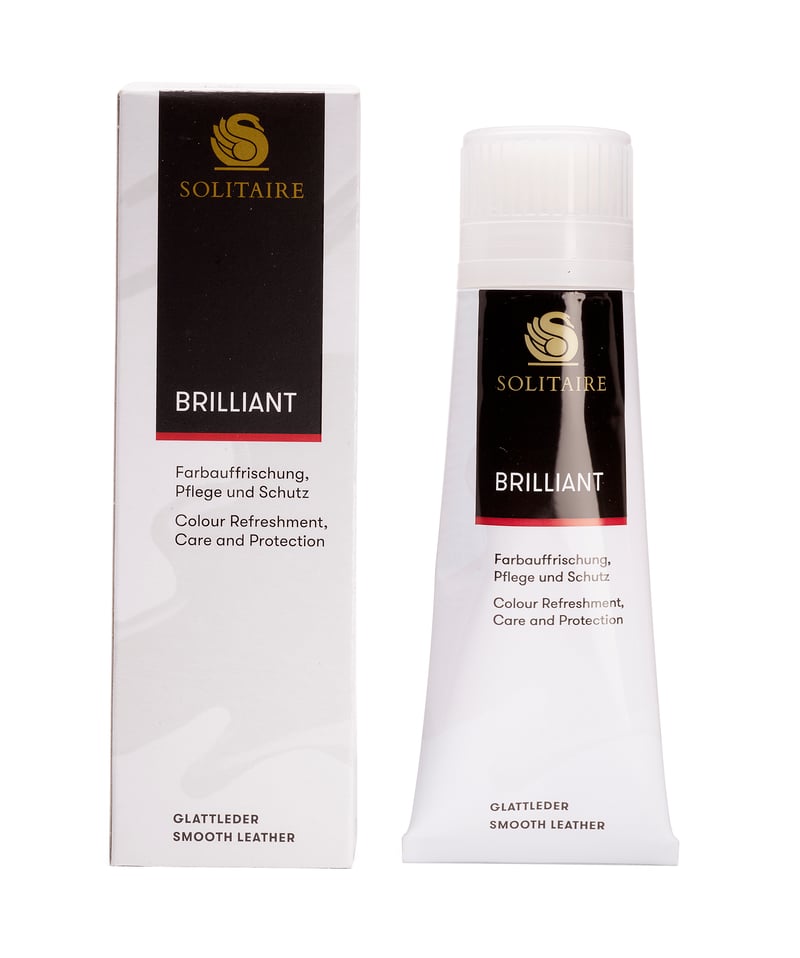 Brilliant Shoe Cream - hvit SOLITAIRE Brilliant Shoe Cream - hvit SOLITAIRE